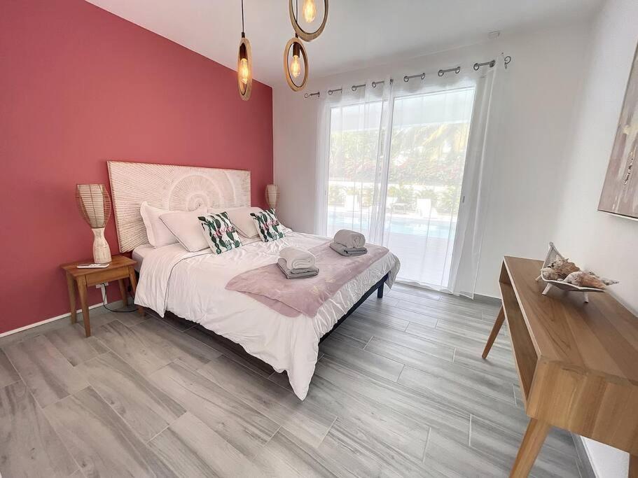 Villa Pink Saint-Francois  Dış mekan fotoğraf
